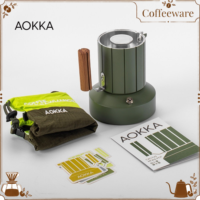Coffee Equipment For Camping - AOKKA – кофеварка «Мока» с двойным