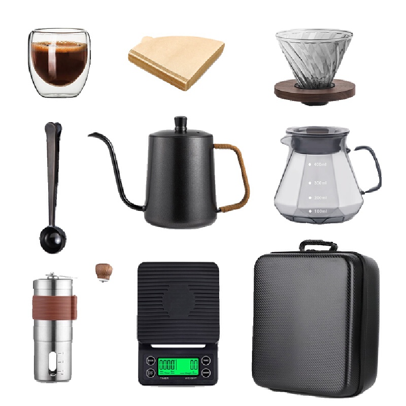 Coffee Equipment Pour Over - Аксессуары для кофе: портативный набор для