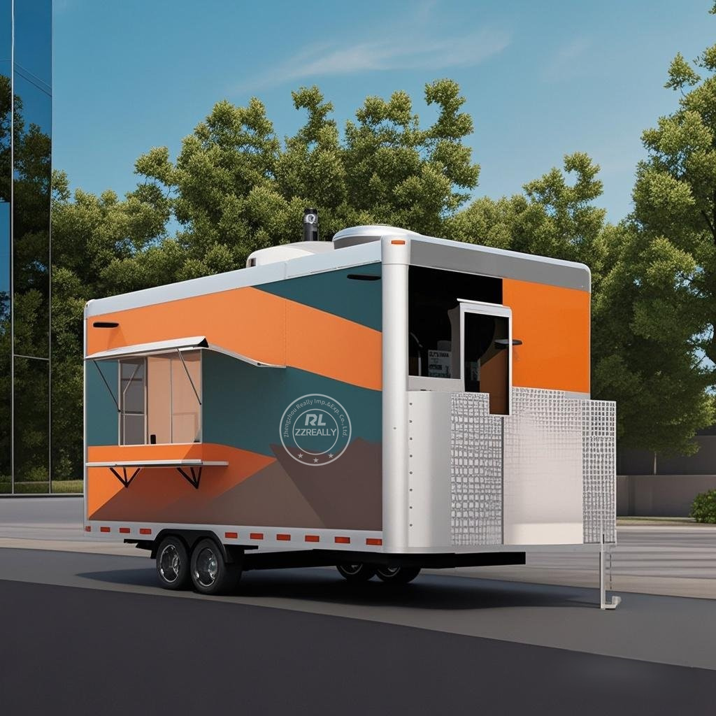 Coffee Van Equipment - Грузовик для быстрого питания для закусок,