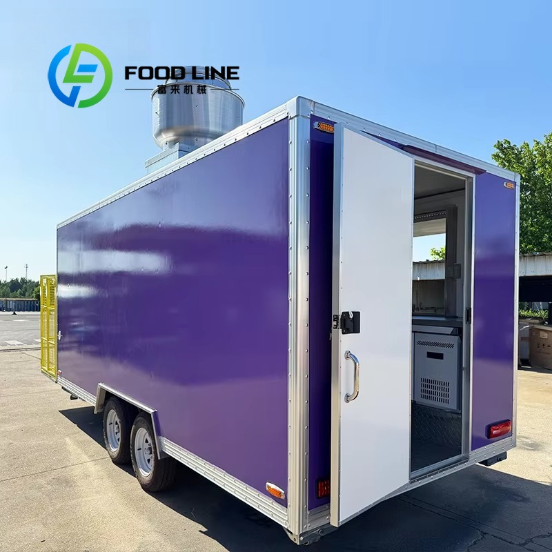 Coffee Van Equipment - Мобильный фудтрайлер на заказ, квадратный фургон