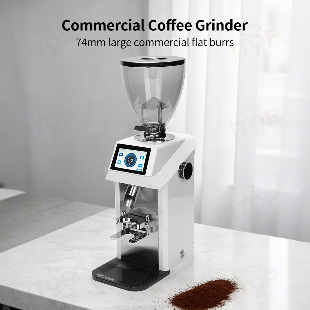 ITOP Коммерческая электрическа – обзор и цена Coffee Grinder Burr Flat