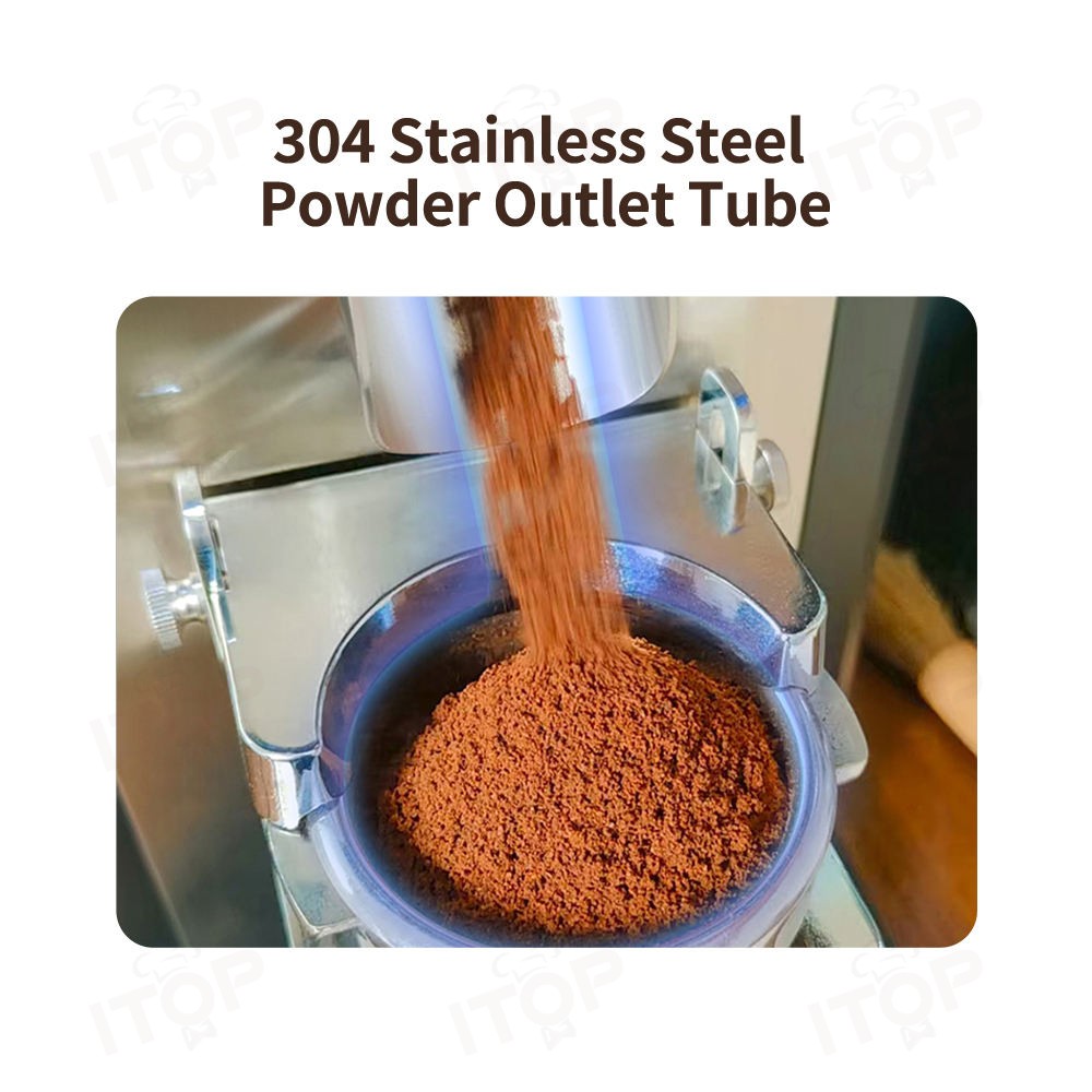 ITOP Коммерческая электрическа – обзор и цена Coffee Grinder Burr Flat