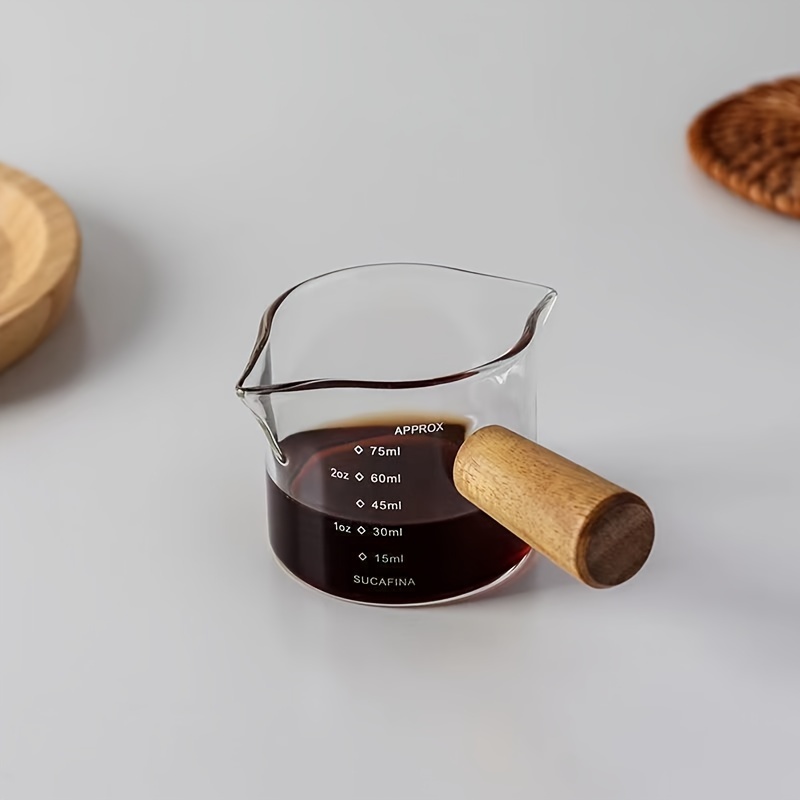 Термостойкая стеклянная мерная – обзор и цена Espresso Shot Glass
