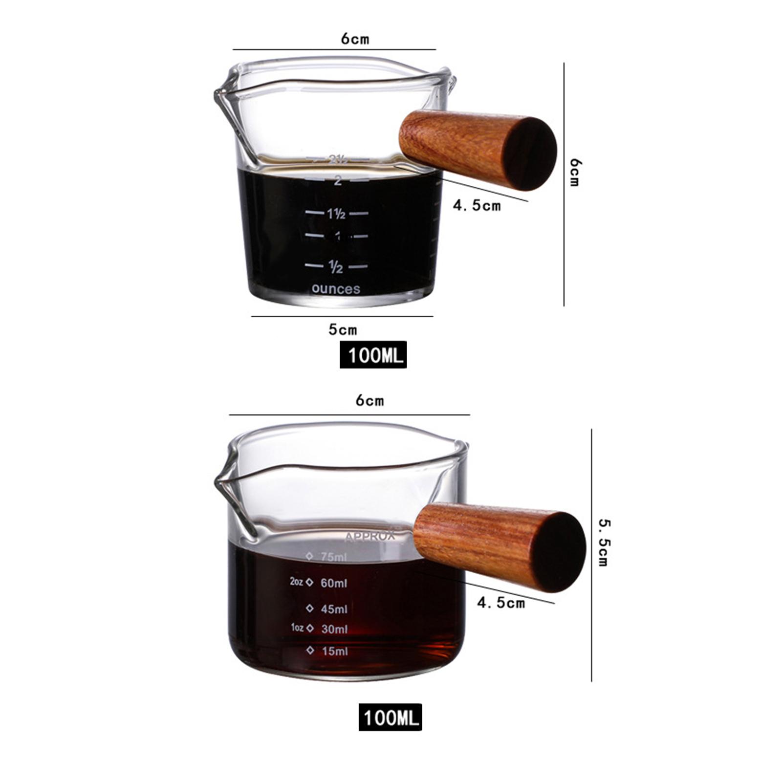Мерный стакан с двойным носико – обзор и цена Espresso Shot Glass