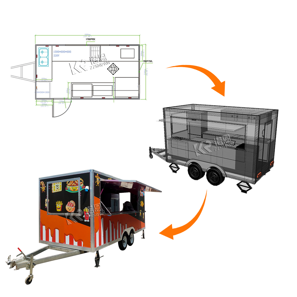 Мобильная кухня-фургон для гри – обзор и цена Coffee Van Equipment